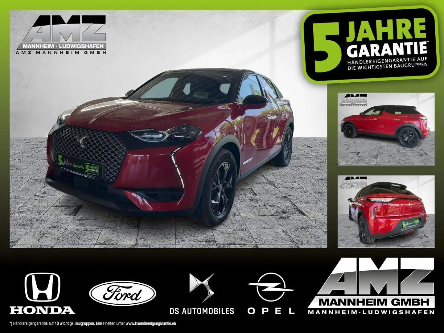 DS Automobiles DS 3 E-Tense Performance Line *NAVI* Rot - 1