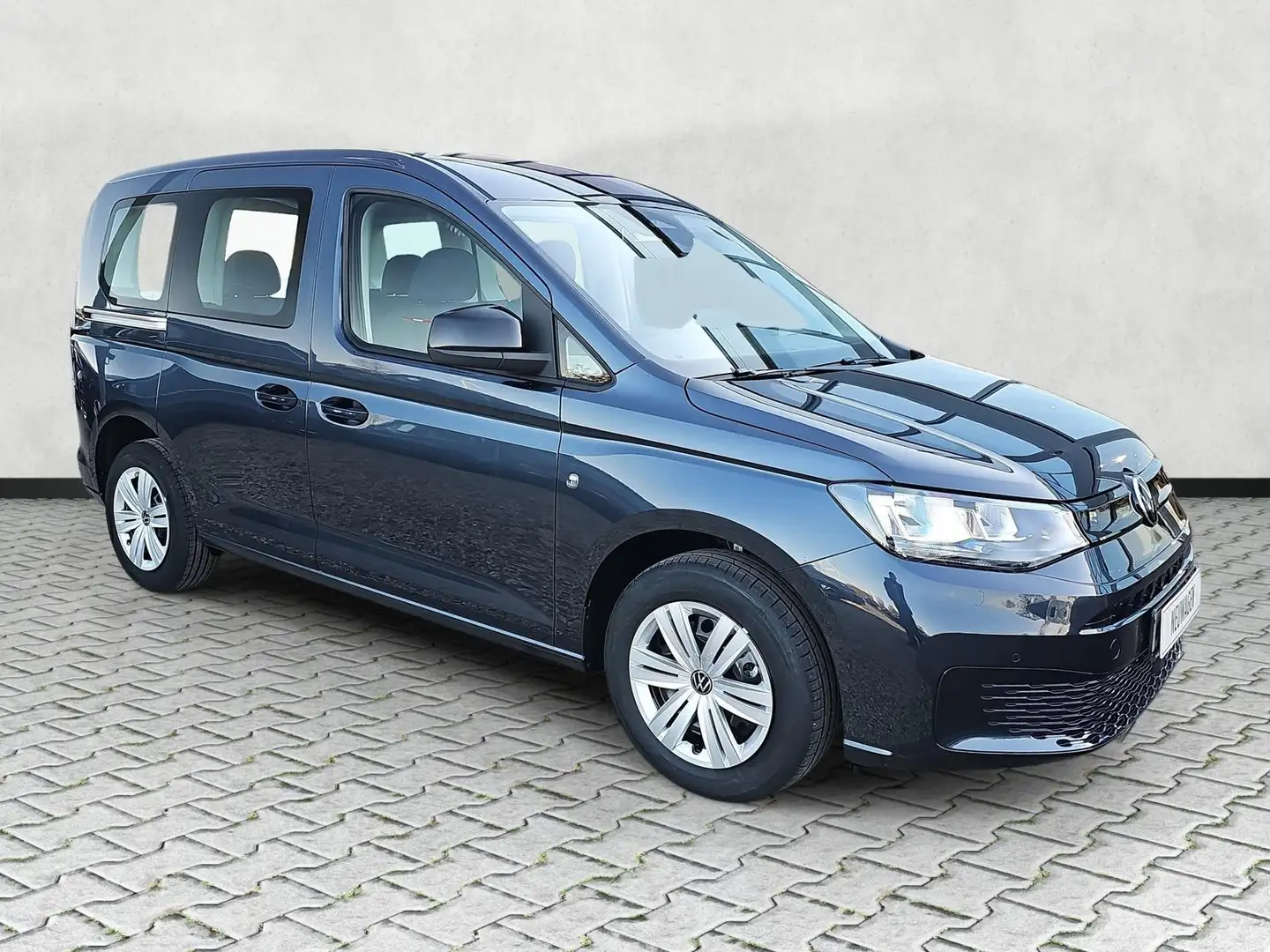 Volkswagen Caddy Basis 1.5 TSI DSG Family 5-Si. AppCon Rückfahrk... Blau - 1