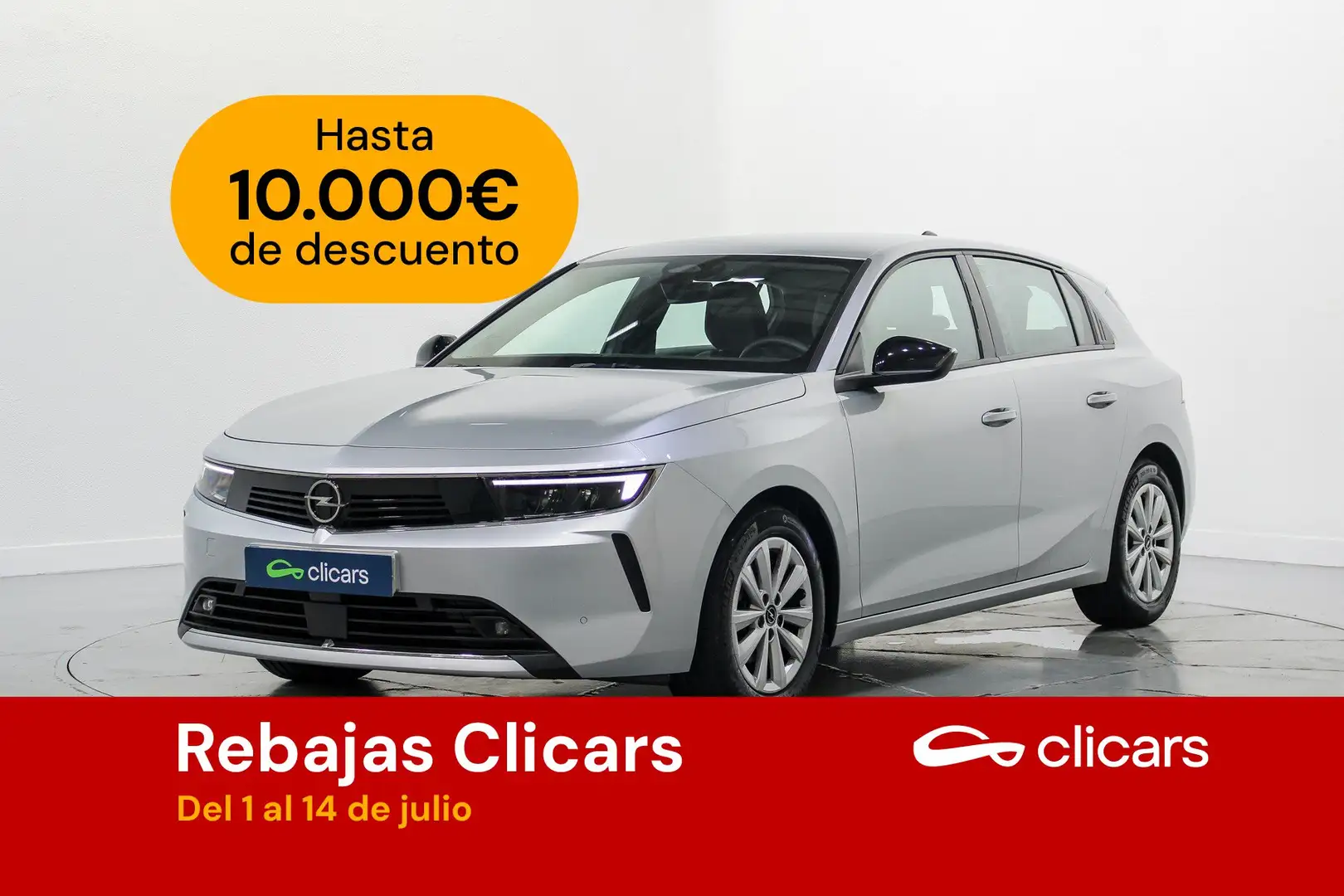 Opel Astra 1.2T XHT S/S Edition 130 Plateado - 1