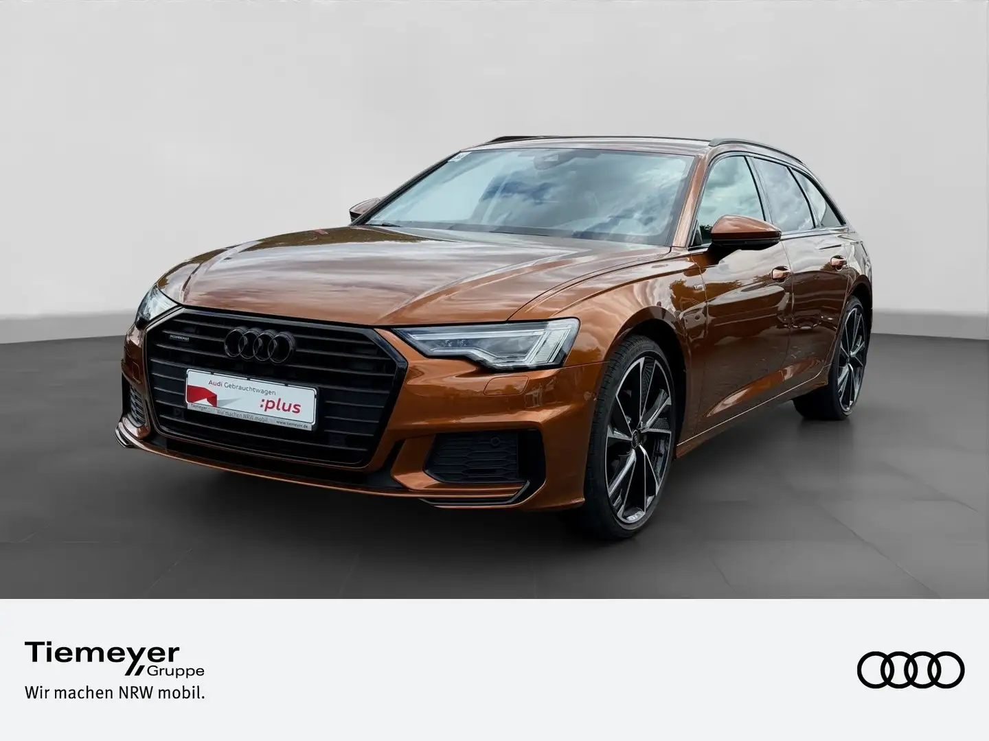 Audi A6 40 TDI Q S LINE LM21 KAMERA NAVI+ HuD S Brun - 1