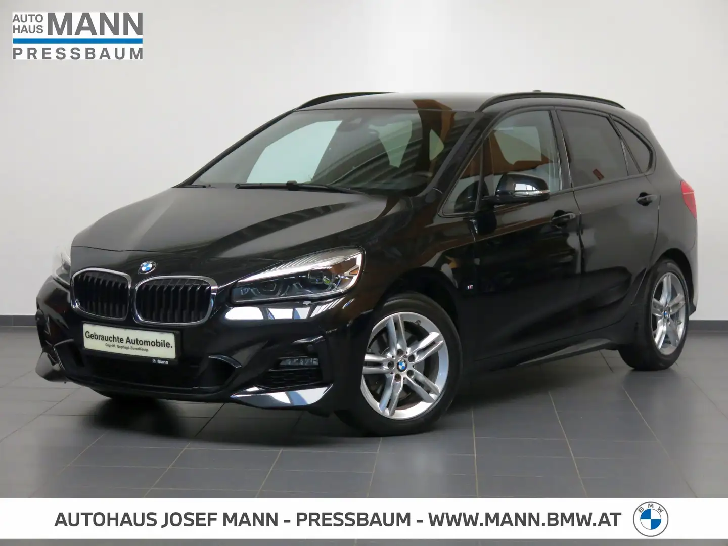 BMW 218 d xDrive M SPORTPAKET, BUSINESS PAKET Schwarz - 1