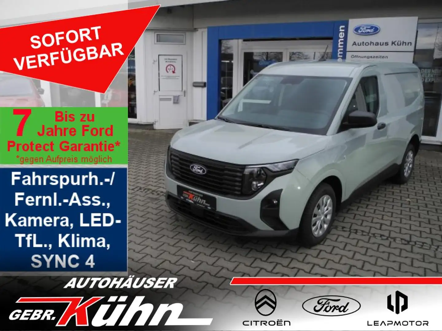 Ford Transit Courier Trend - PDC v/h, Tempo, Allw., Kamera, LED-TfL Grau - 1