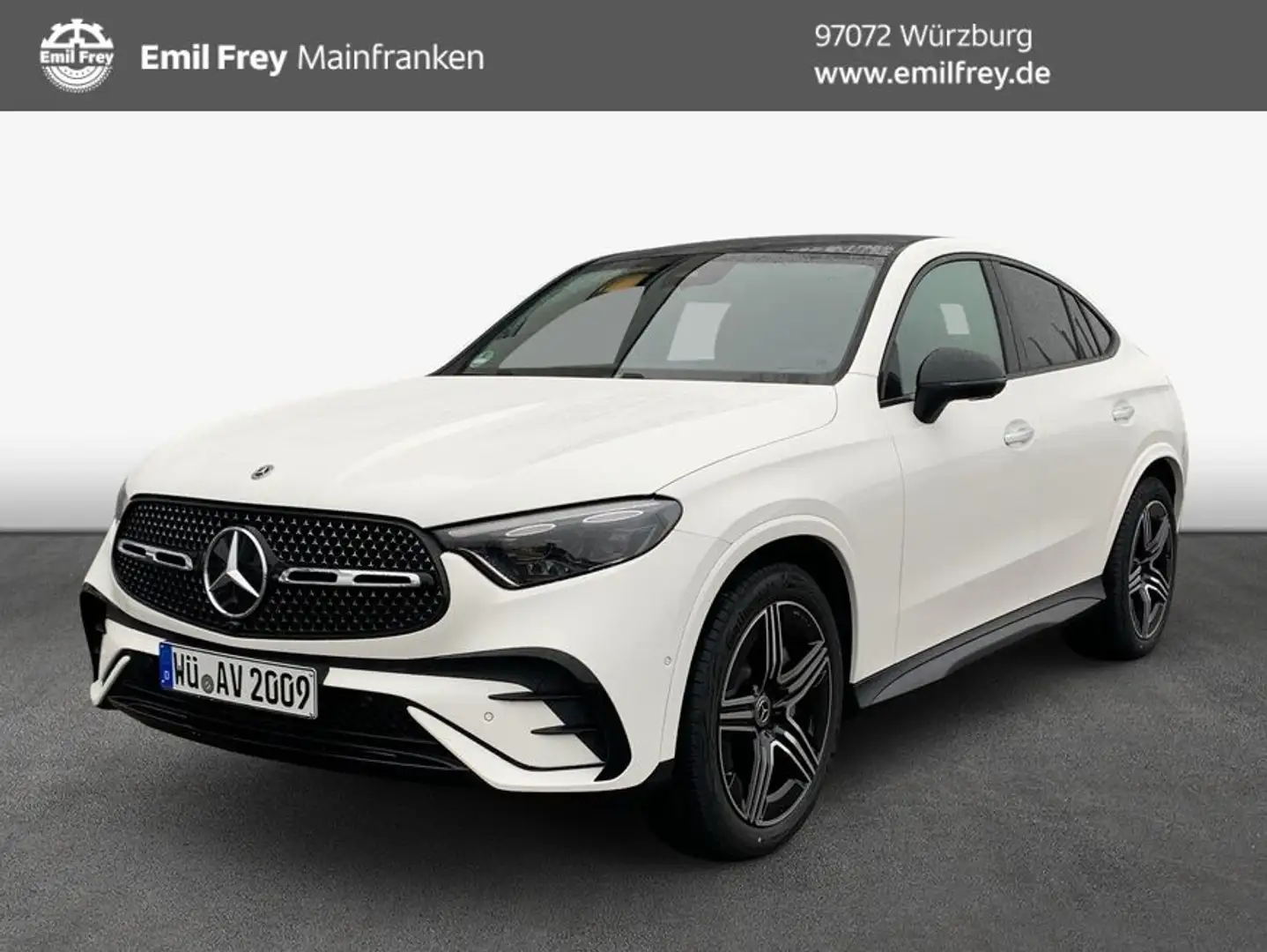 Mercedes-Benz GLC 200 GLC-Coupe Weiß - 1