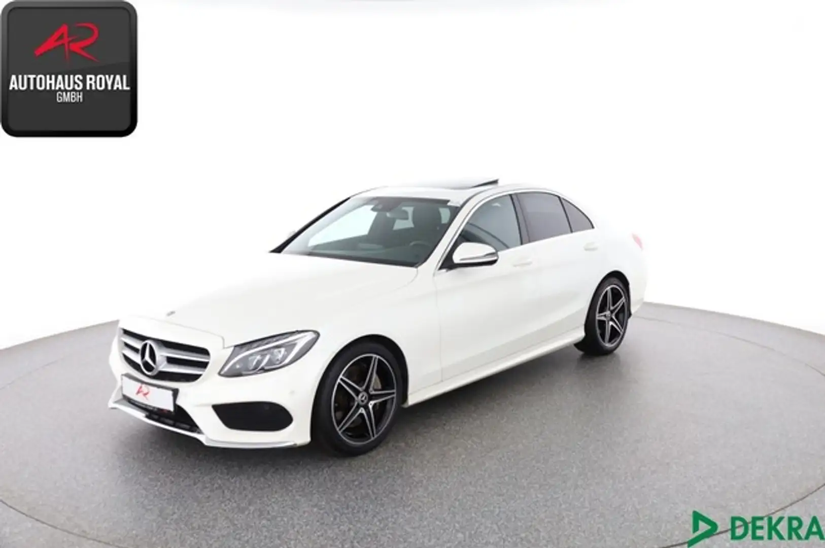Mercedes-Benz C 250 3x AMG DESIGNO BURMESTER,COMAND,1.HAND,SH Blanc - 1