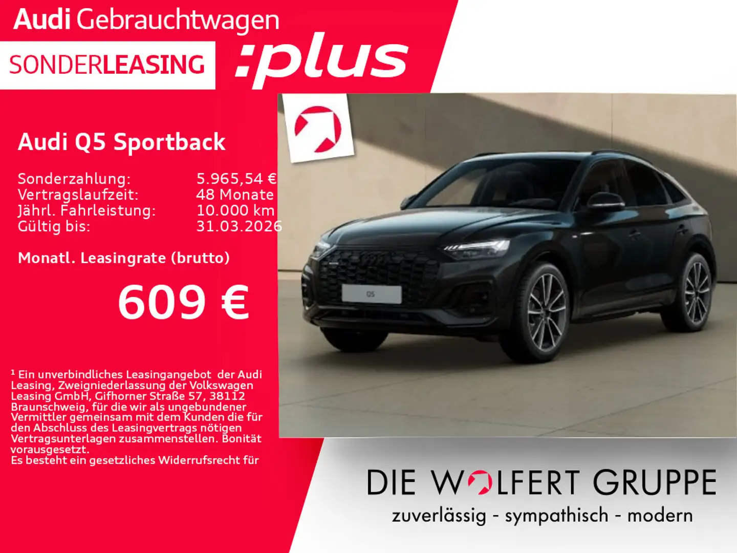 Audi Q5 S line business 40 TDI quattro S tr Schwarz - 1