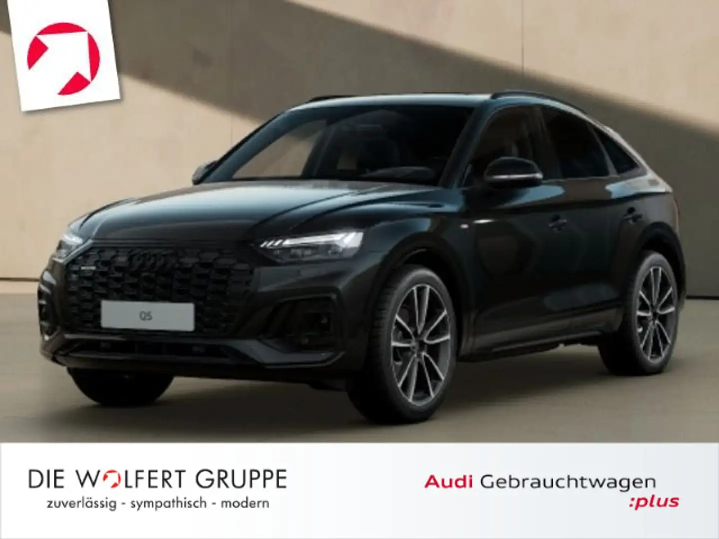 Audi Q5 S line business 40 TDI quattro S tr Schwarz - 1