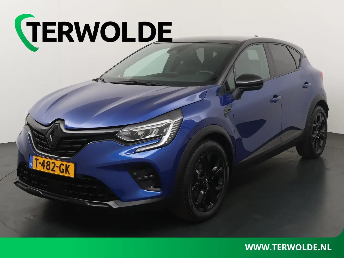 Renault Captur 1.6 E-Tech hybrid 145 SL Rive Gauche | Adaptive Cr Blau - 1