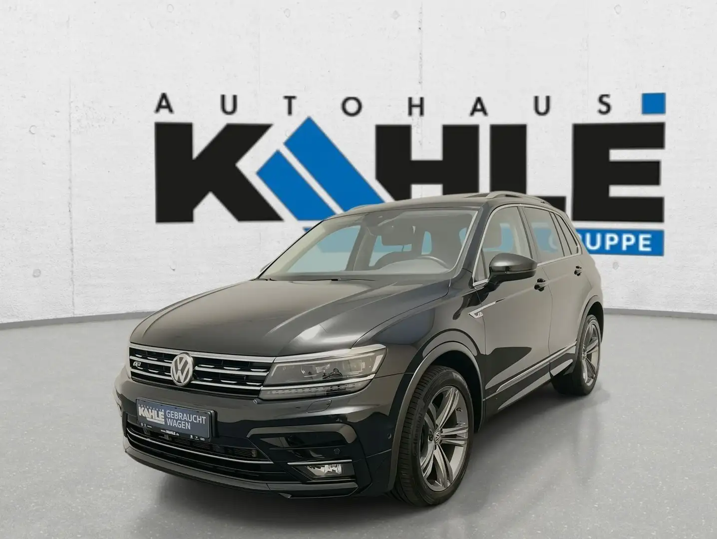 Volkswagen Tiguan R-Line 2.0TSI DSG 4x4 AHK Navi Klima PDC Zwart - 1