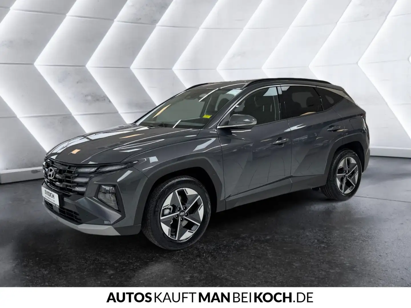 Hyundai TUCSON 1.6 TGDI mHEV AUT LED 18 ALU SH KAM Navi Grau - 2