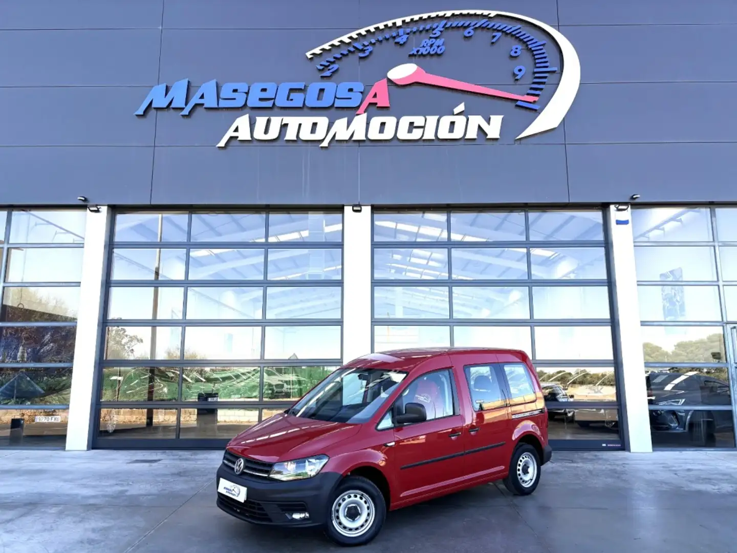 Volkswagen Caddy 2.0TDI Kombi 75kW Rood - 1