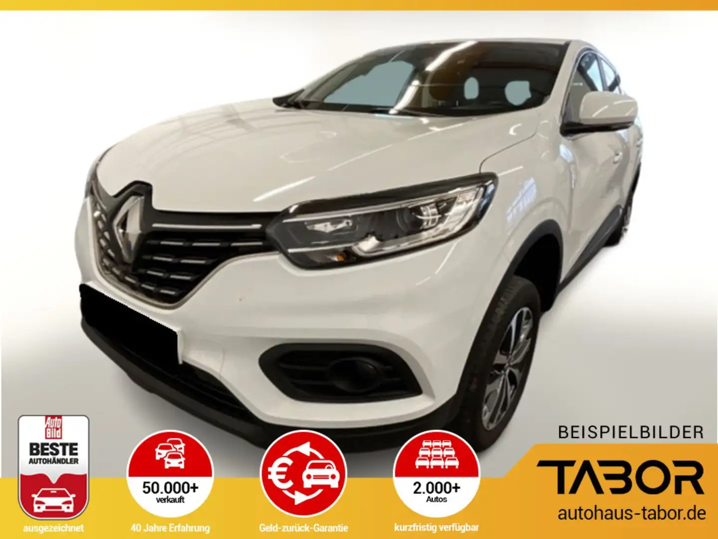 Renault Kadjar 1.3 TCe 140 Business Nav PDC 17Z Weiß - 1