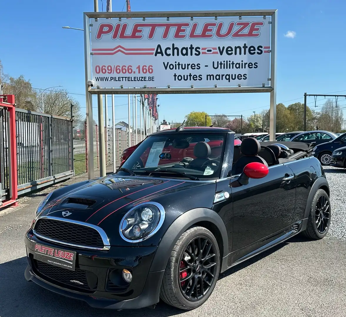 MINI John Cooper Works Cabrio Cabriolet 1.6 JCW Negru - 1