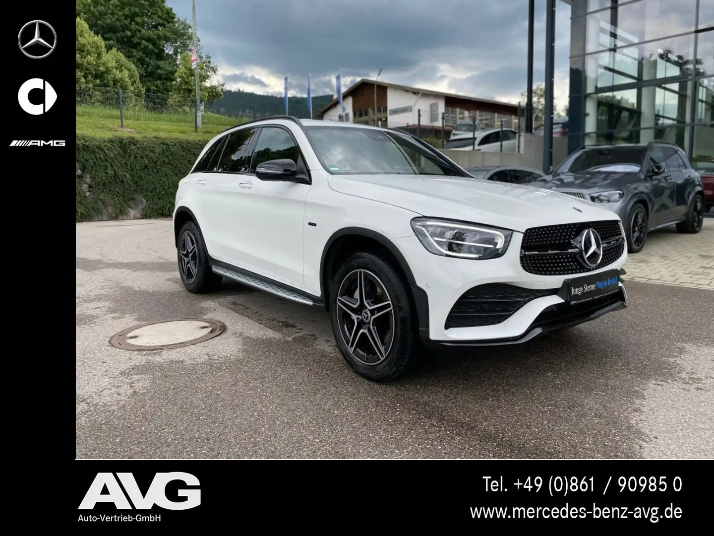 Mercedes-Benz GLC 300 GLC 300 e 4M AMG|NIGHT|MEMORY|KEYL|RFK|AMG|19" LED Bianco - 2
