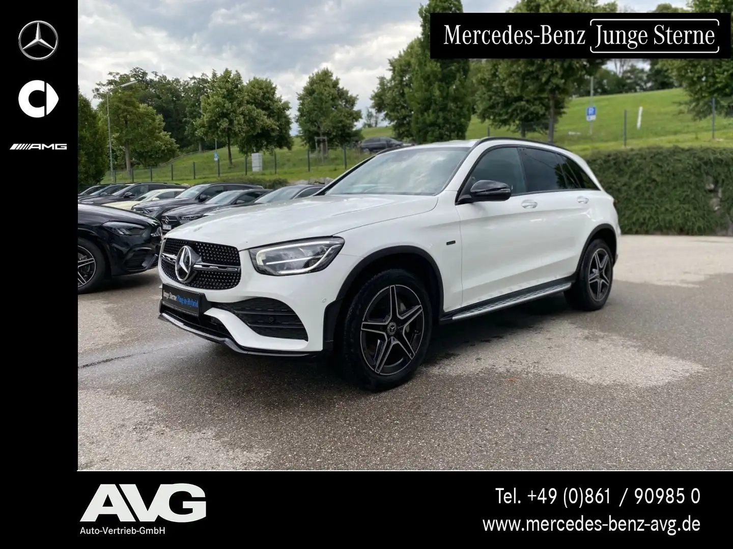 Mercedes-Benz GLC 300 GLC 300 e 4M AMG|NIGHT|MEMORY|KEYL|RFK|AMG|19" LED Bianco - 1