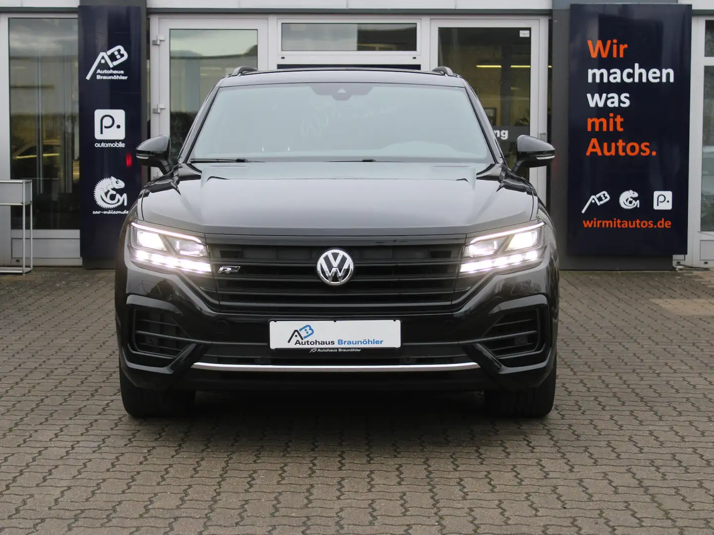 Volkswagen Touareg Elegance R-Line 4Motion*Black*Luft*AHK* Negro - 1
