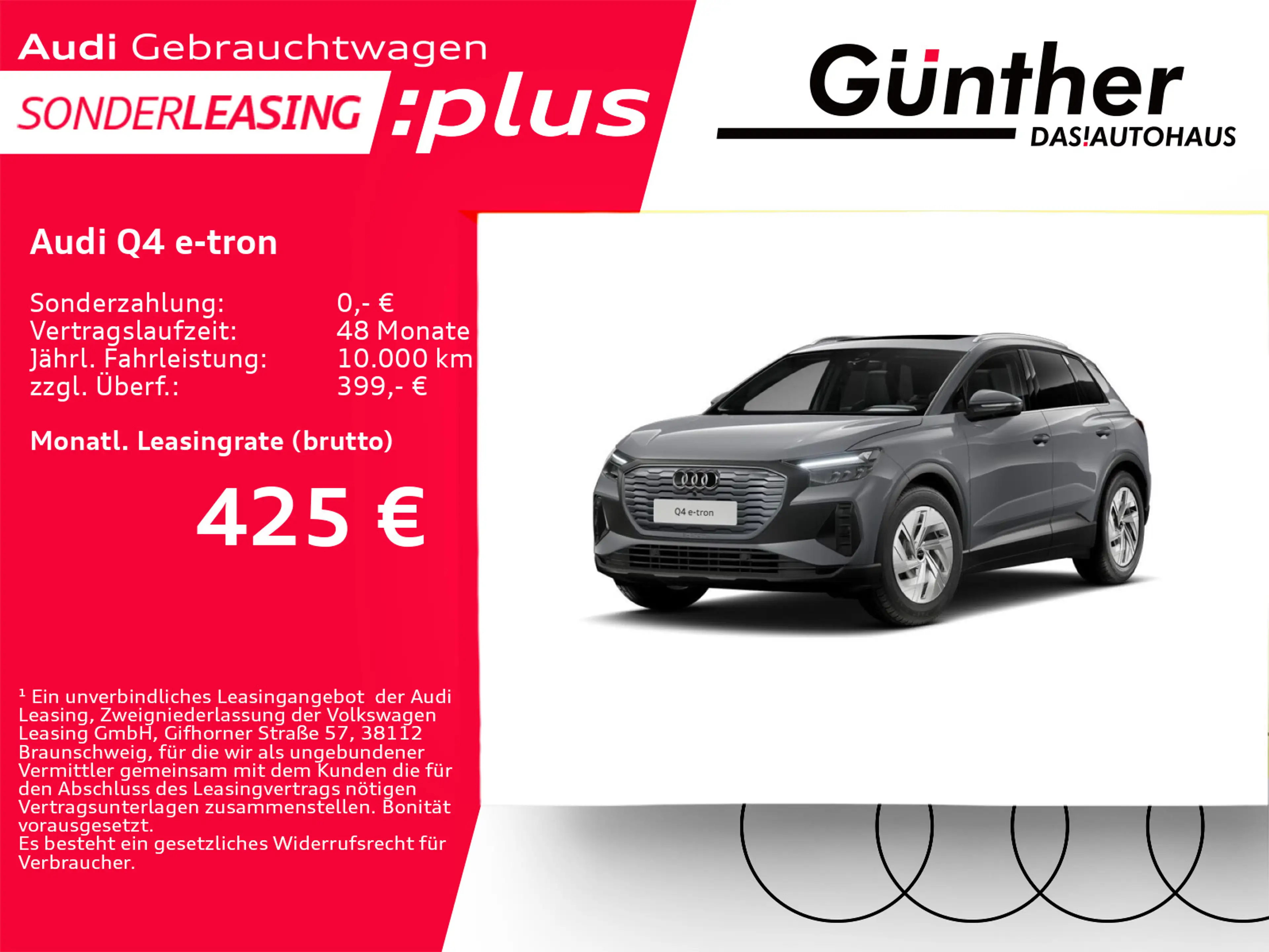 Audi Q4 e-tron 40+WINTERRÄDER+PANORAMADACH+SPORTSITZE