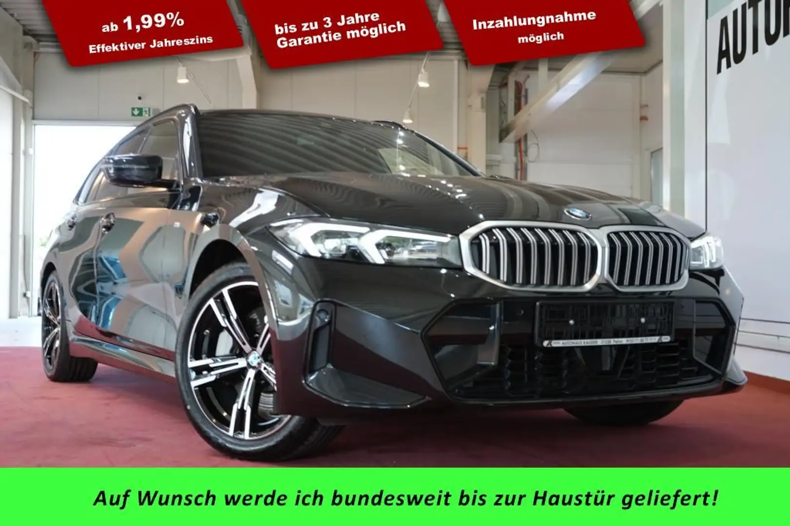 BMW 330 i Touring xDrive M-Sport *LED*Virtual*Navi*K Schwarz - 1