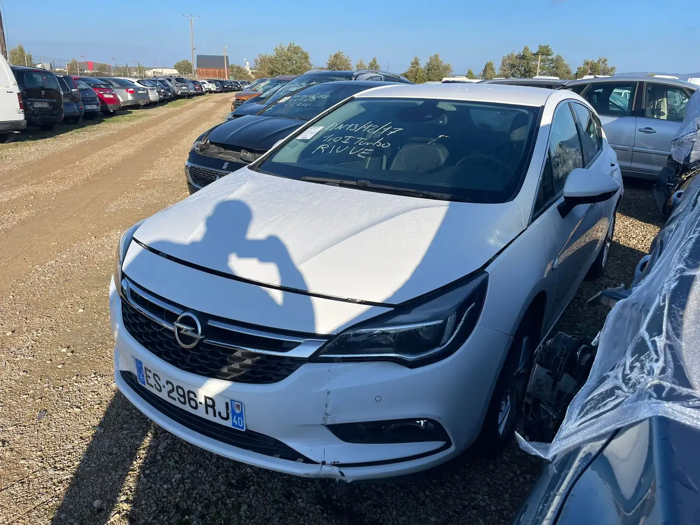 Opel Astra K 1.0i Turbo 105 / ES296 Blanc - 2