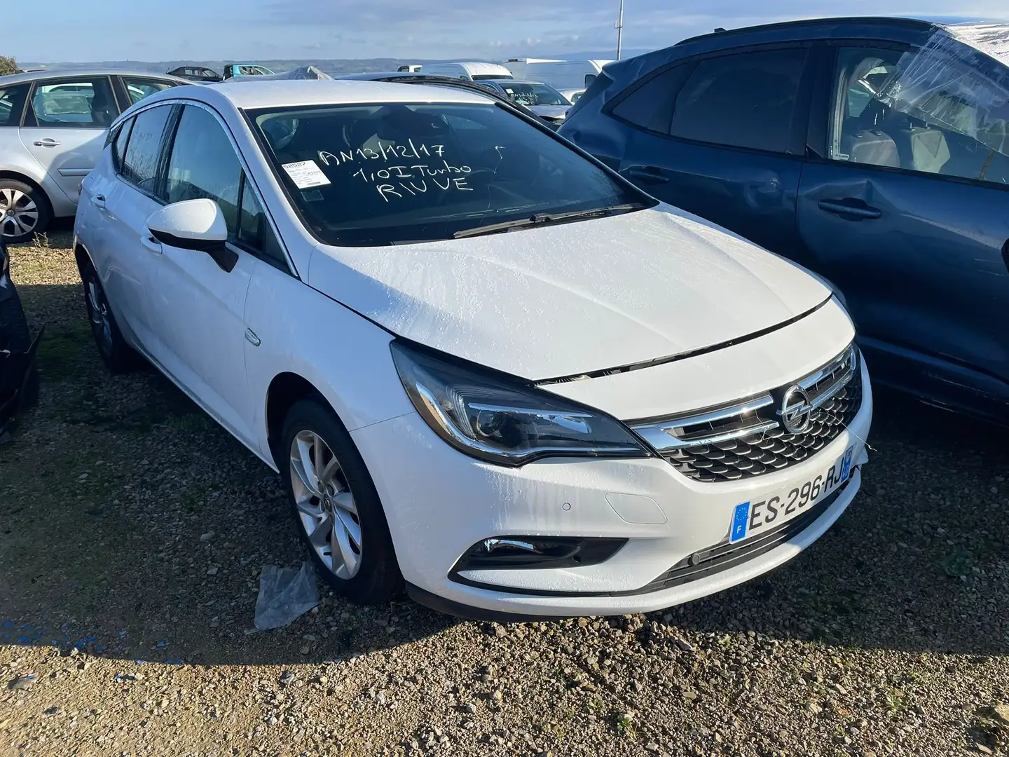Opel Astra K 1.0i Turbo 105 / ES296 Blanc - 1