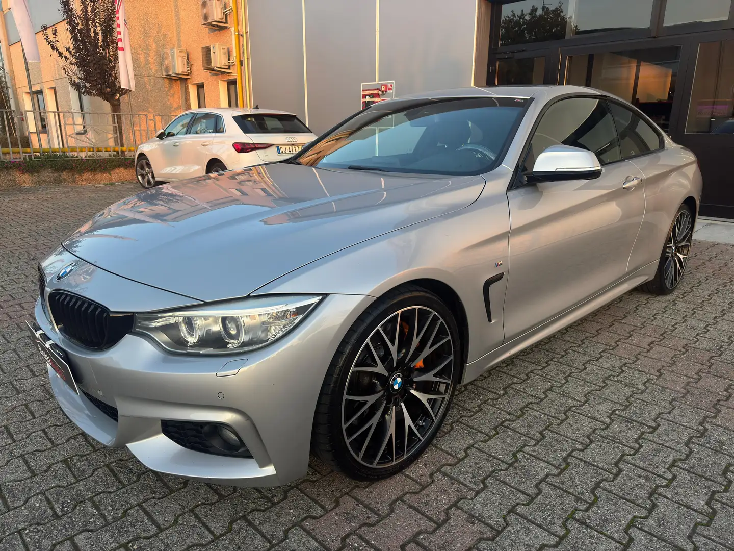 BMW 420 d Coupe M Sport PRO*SCARICO M PERFORMANCE*TETTO* Grigio - 1
