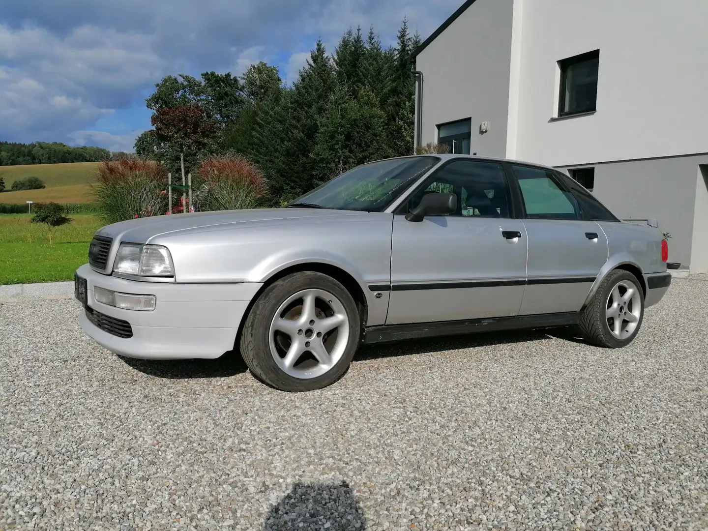 Audi 80 quattro 2,3 E Silber - 1
