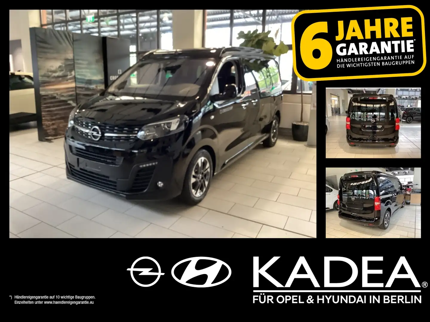 Opel Zafira Life Crosscamp Zafira Life AHK Kühlbox Stan Schwarz - 1