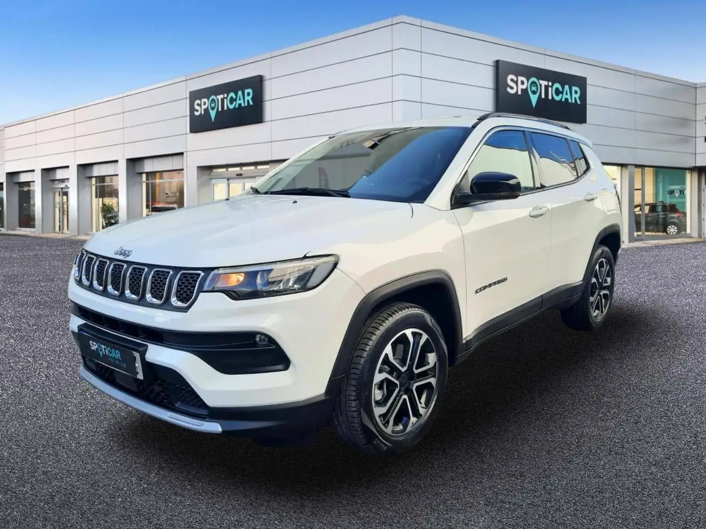 Jeep Compass 1.6 Mjt Limited FWD Blanc - 1