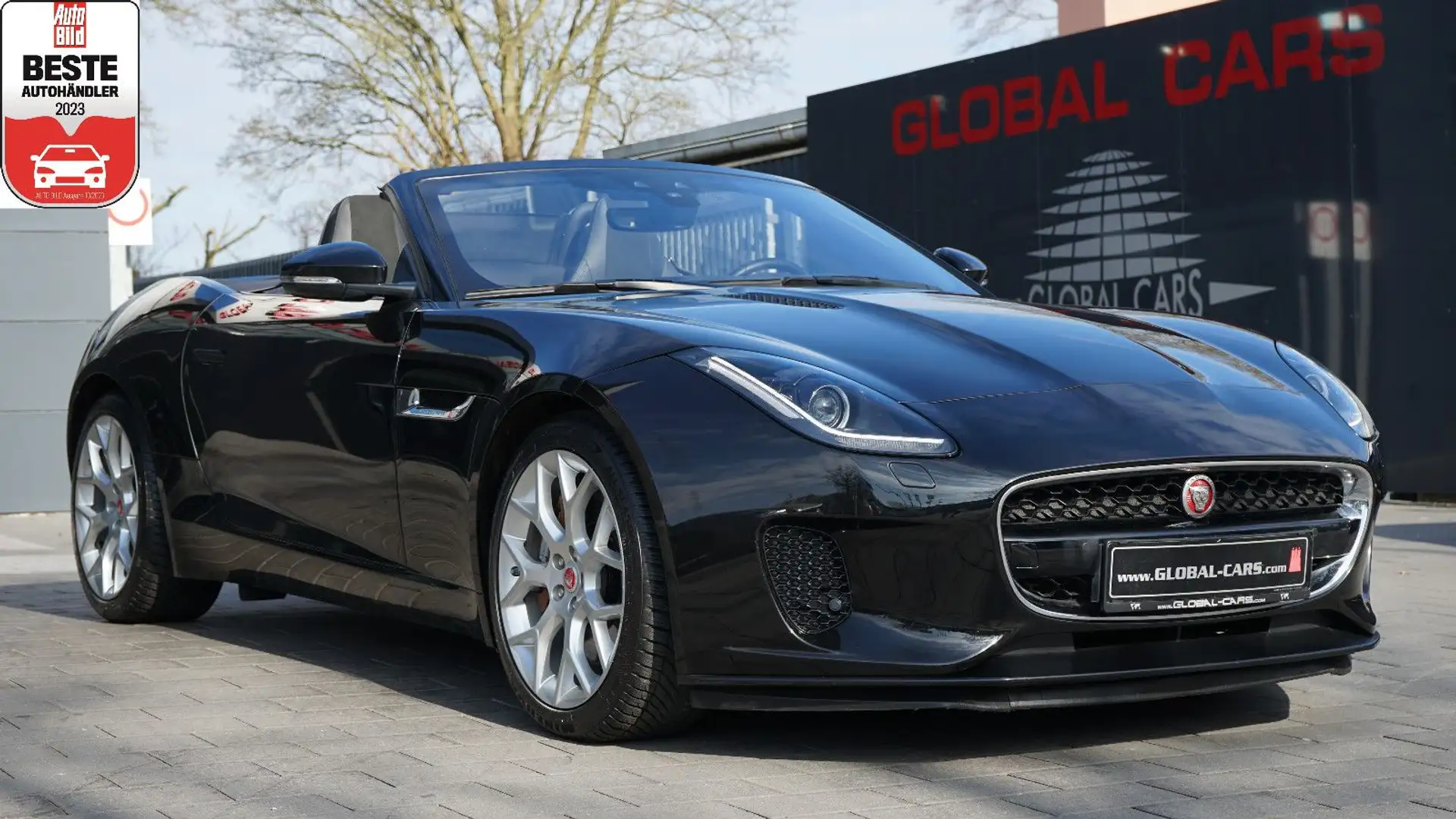 Jaguar F-Type F-TYPE P340 V6 CABRIO*KLAPPENAUSPUFF*NAVI*LED* Nero - 1