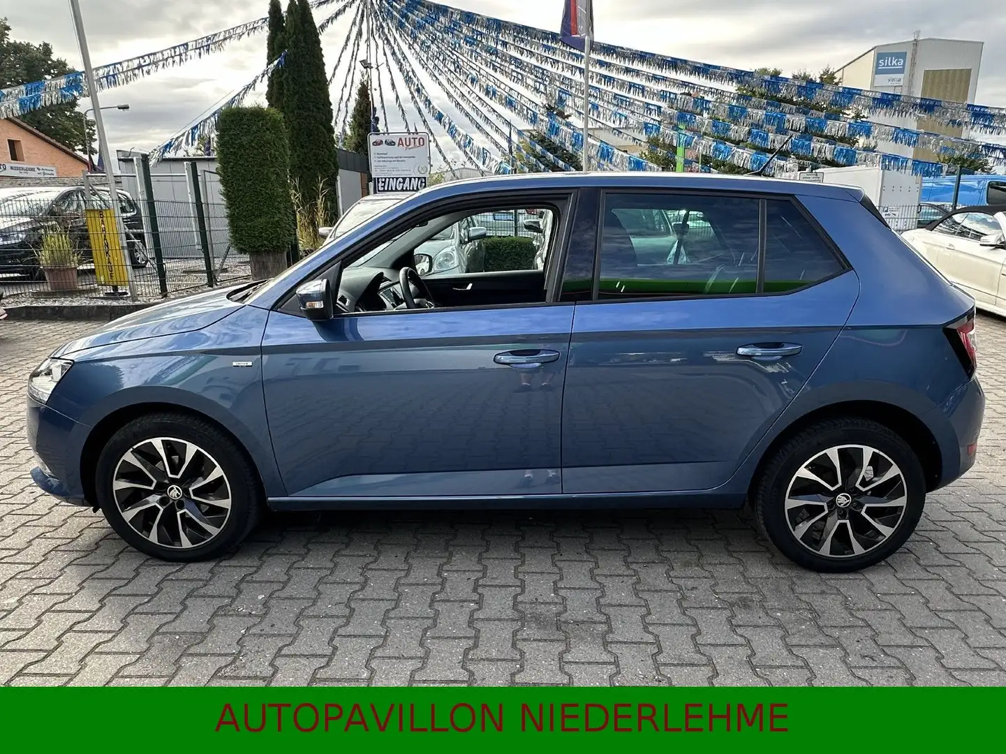 Skoda Fabia DRIVE 125*Klima*Sitzhzg*LED*android*Apple* Bleu - 1