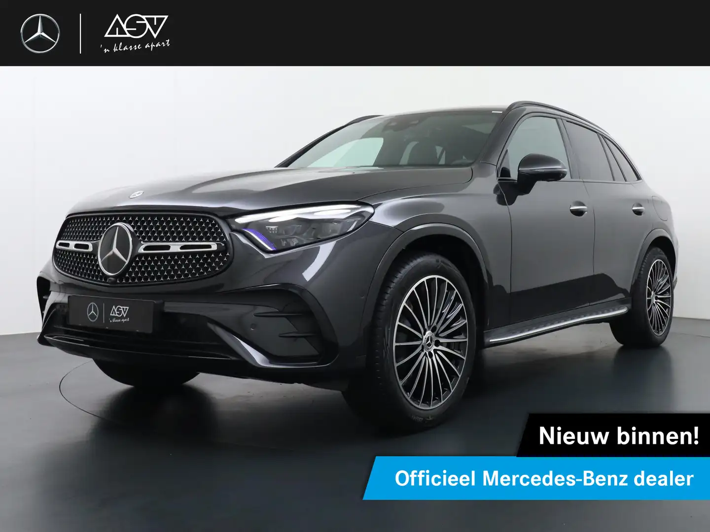 Mercedes-Benz GLC 300 300e 4MATIC Sport Edition | Achterasbesturing | Lu Grijs - 1