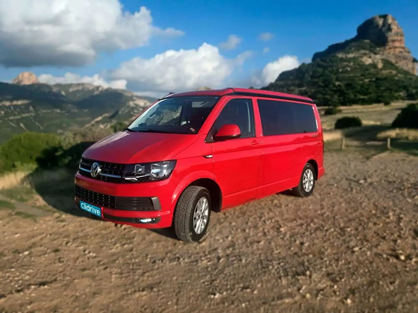 Volkswagen T6 California 2.0TDI BMT Beach Tour DSG 110kW Rojo - 2