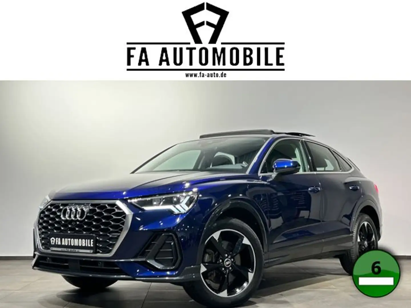 Audi Q3 Sportback 45 TFSI e Dy.LED Pano Leder Selecti Bleu - 1