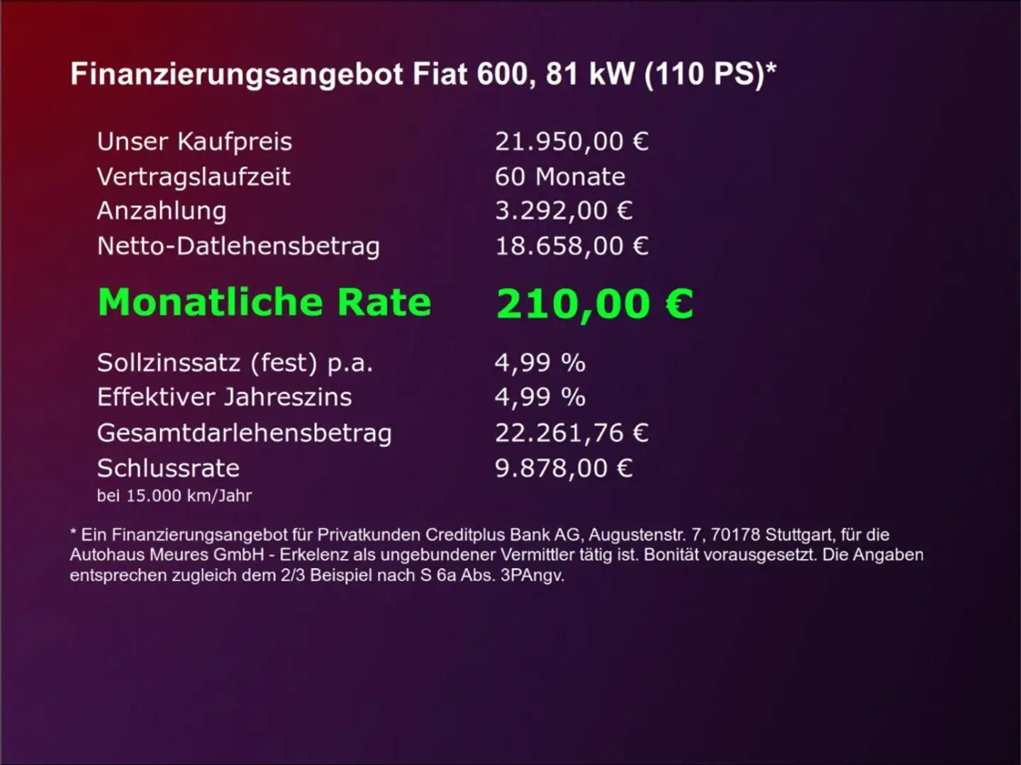 Fiat 600 Hybrid, 1.2 T3 (110 PS), DCT, LED, 10.25'' Navi, T Beige - 2