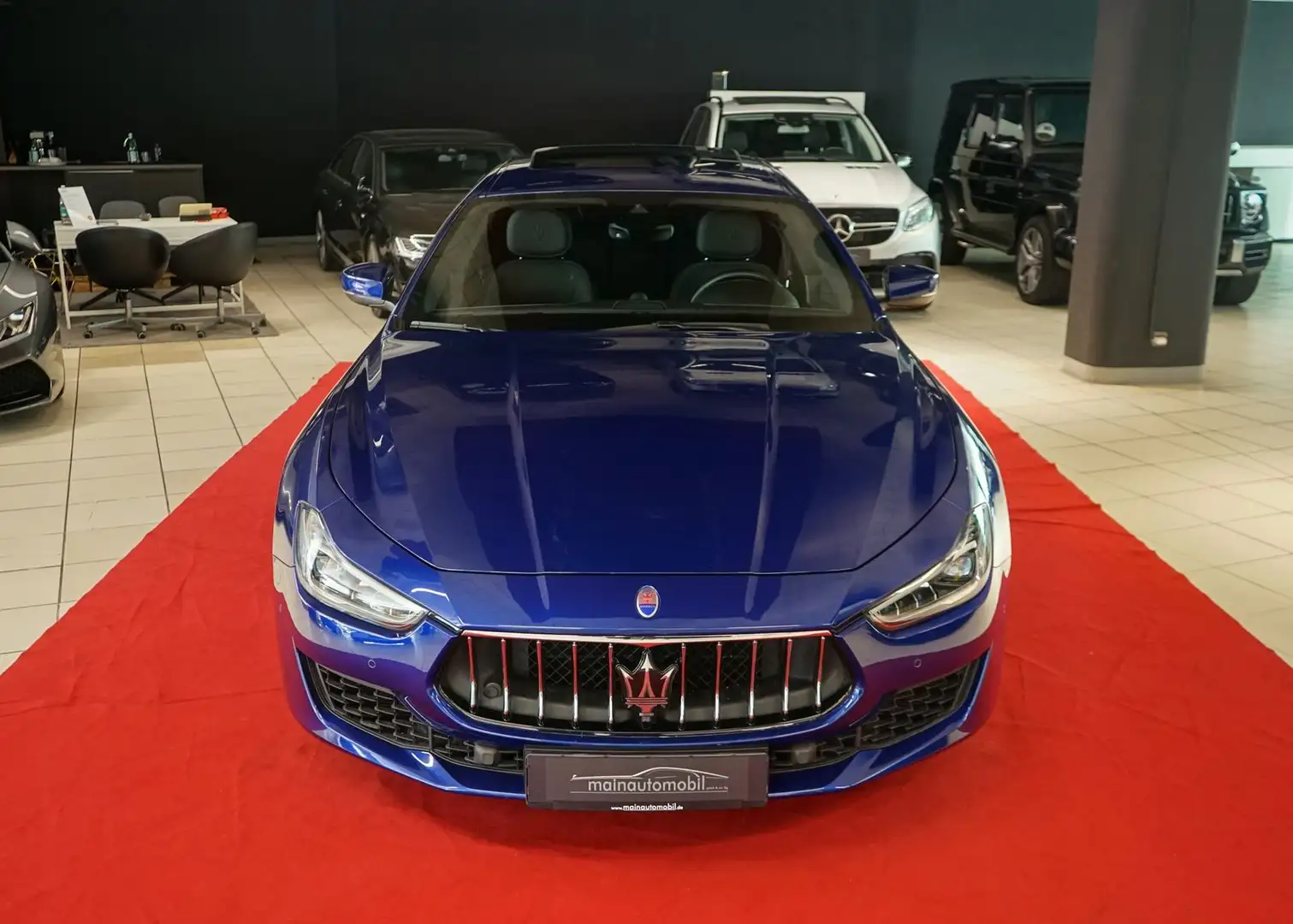 Maserati Ghibli Bi-Xenon ACC DAB Keyless eGSD Multimedia Bleu - 2