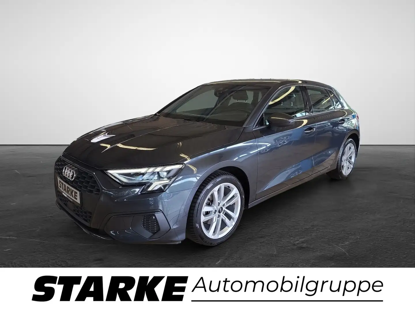 Audi A3 Sportback 35 TDI S tronic basis Navi LED LM Grau - 2