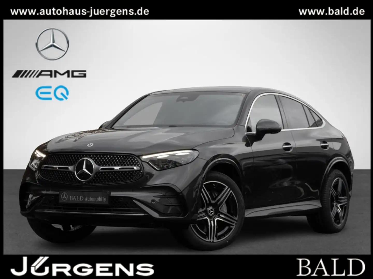 Mercedes-Benz GLC 220 d 4M Coupé AMG/Digital/Pano/AHK/Memo/20" Szary - 1