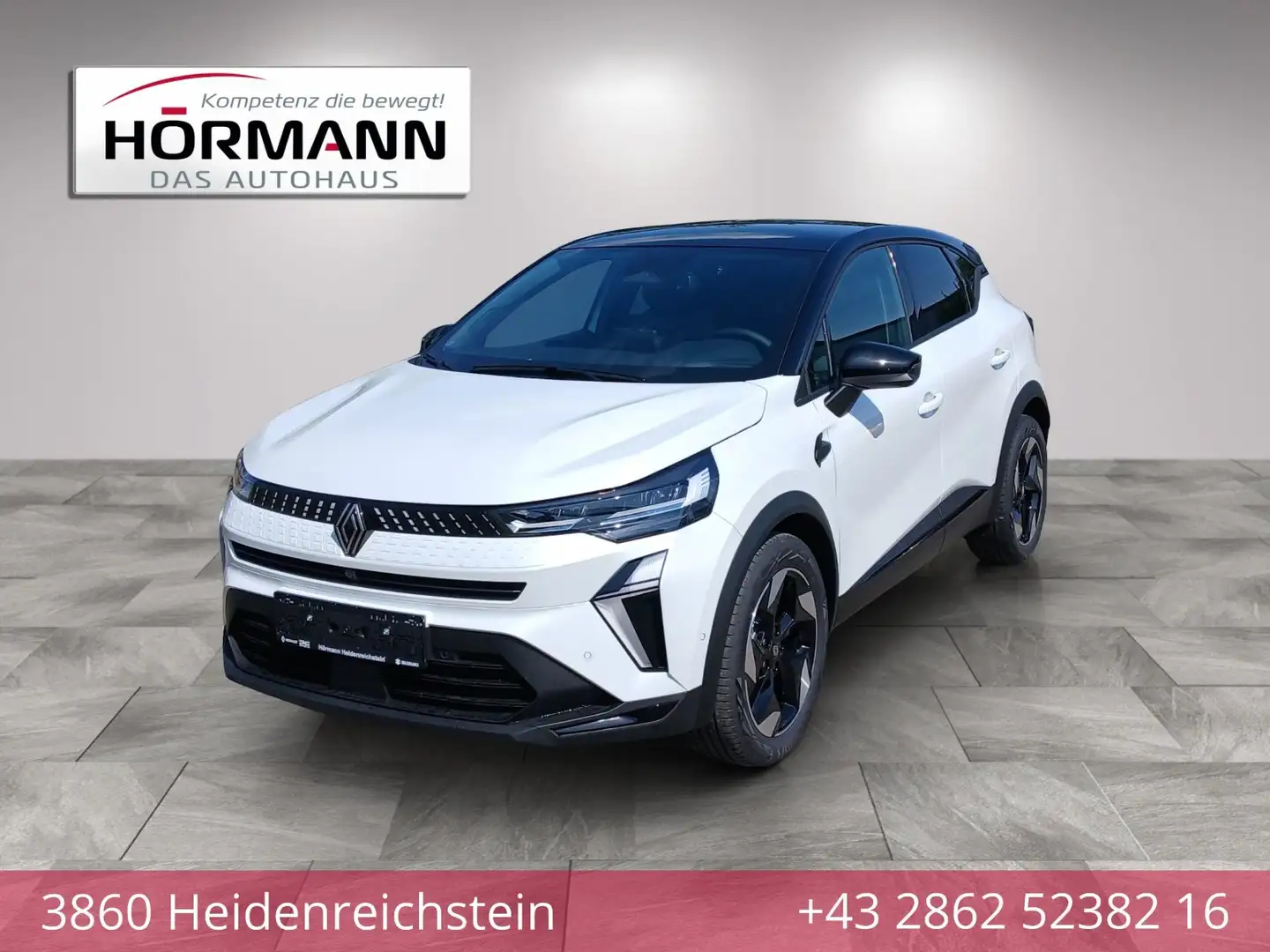 Renault Captur Techno Full Hybrid 160 Weiß - 1