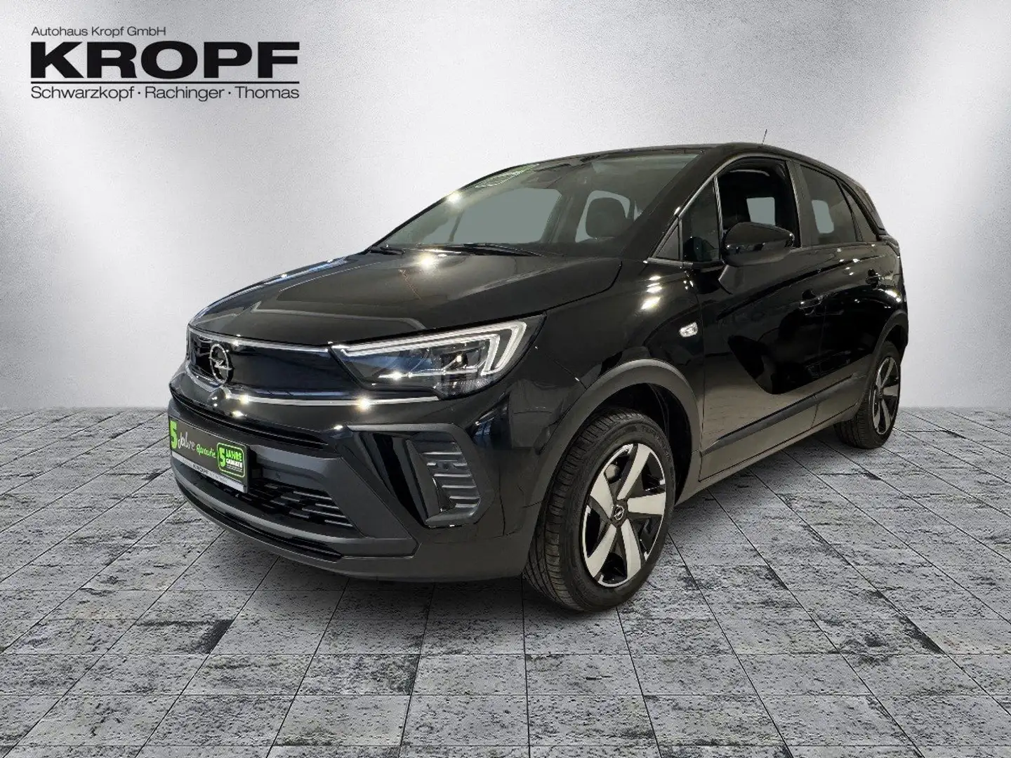 Opel Crossland 1.2 Turbo Edition LED+SHZ+Kam.+PDC+AUT Schwarz - 2