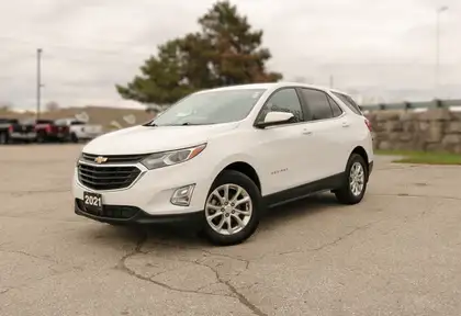 White 2021 Chevrolet Equinox LT FWD with 1LT SUV / Crossover Front-Wheel Drive 6-Speed Automatic