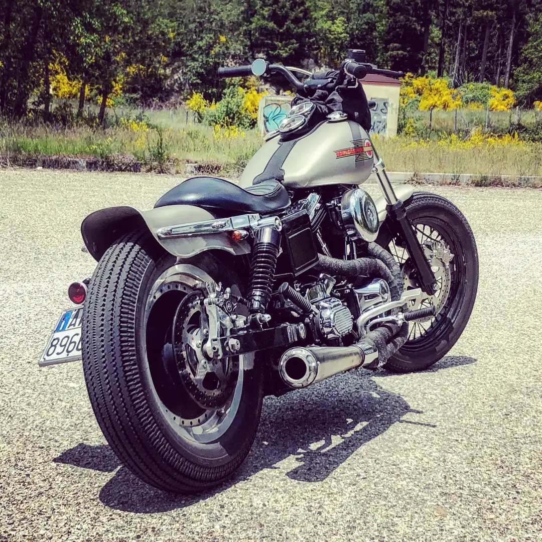 Harley-Davidson Dyna Low Rider 1340 EVOLUTION Gris - 1