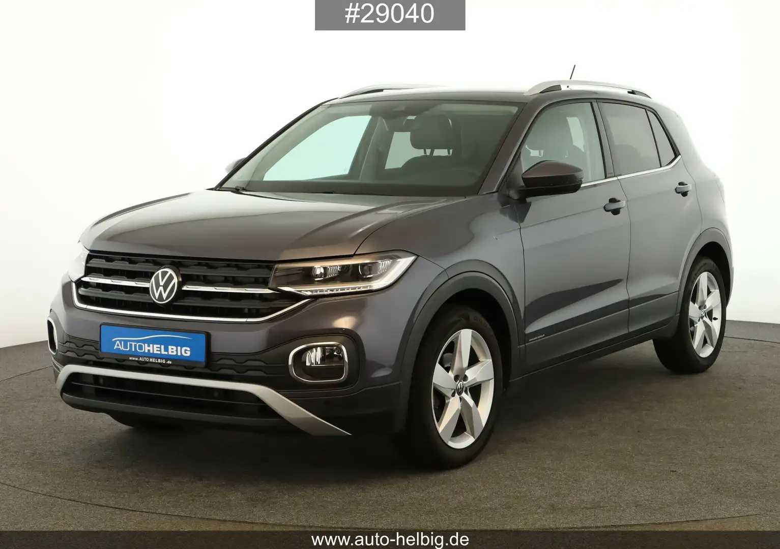 Volkswagen T-Cross T-Cross 1.0 TSI Style #ACC#AHK#LED#DSG#SHZ#DAB+# Grau - 1