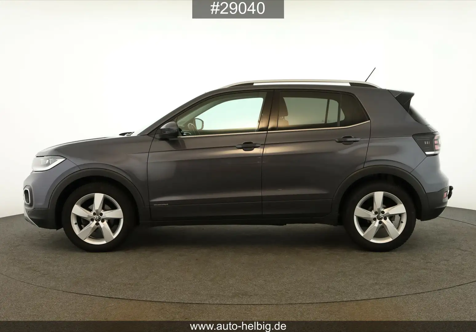 Volkswagen T-Cross T-Cross 1.0 TSI Style #ACC#AHK#LED#DSG#SHZ#DAB+# Grau - 2