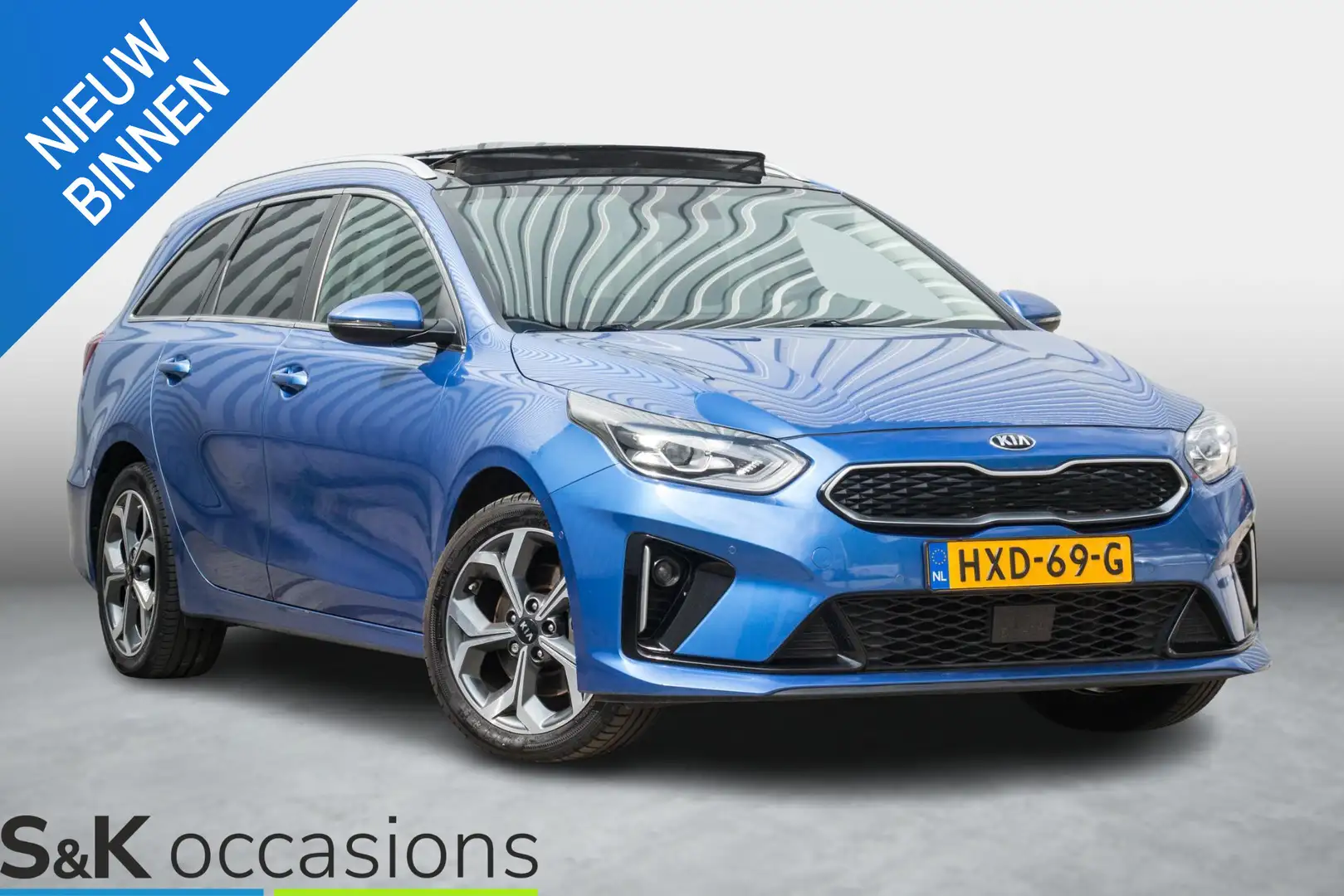 Kia Ceed SW / cee'd SW Sportswagon 1.6 GDI PHEV ExecutiveLine Trekhaak Pa Blauw - 1