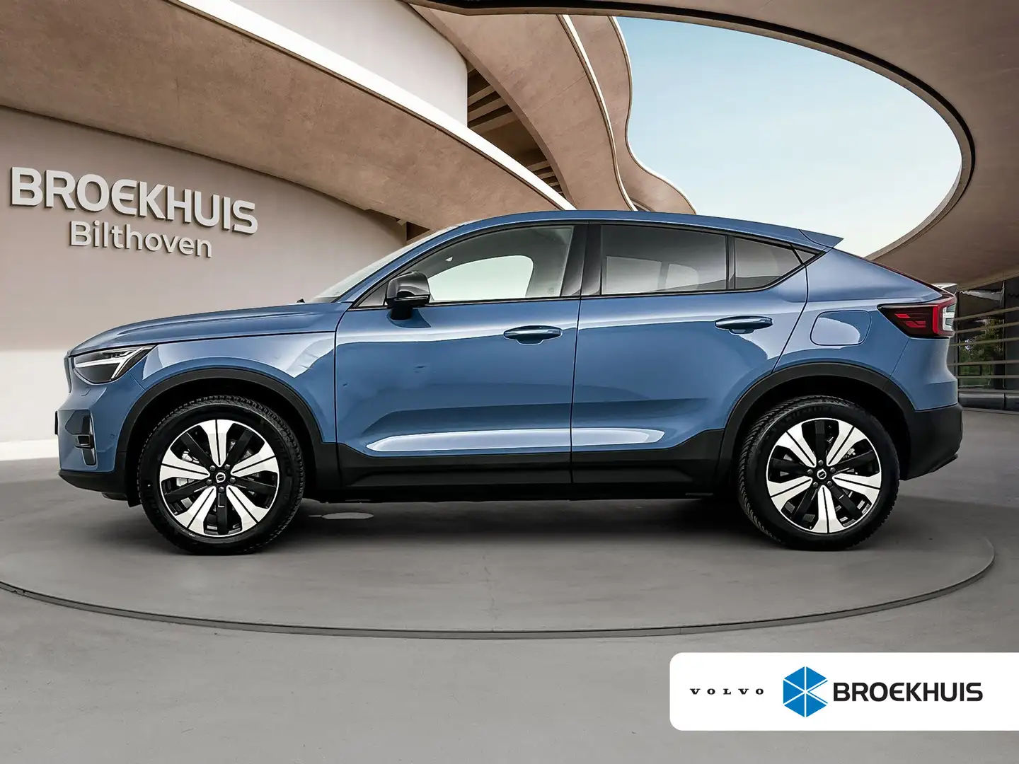 Volvo C40 SINGLE MOTOR ULTIMATE | 360° Camera | Nubuck Bekle Blauw - 1