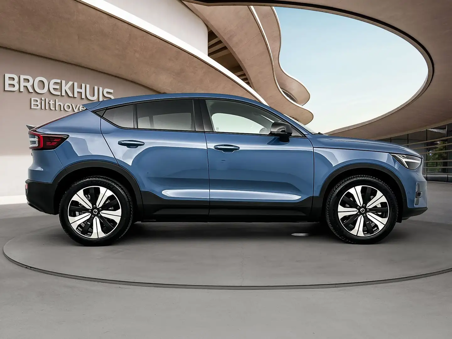 Volvo C40 SINGLE MOTOR ULTIMATE | 360° Camera | Nubuck Bekle Blauw - 2