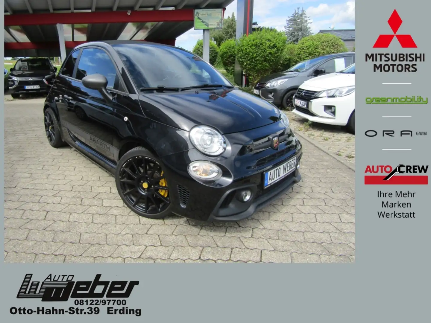 Abarth 500C 595 C Competizione 1.4 T-Jet NAVI PDC XENON Schwarz - 1