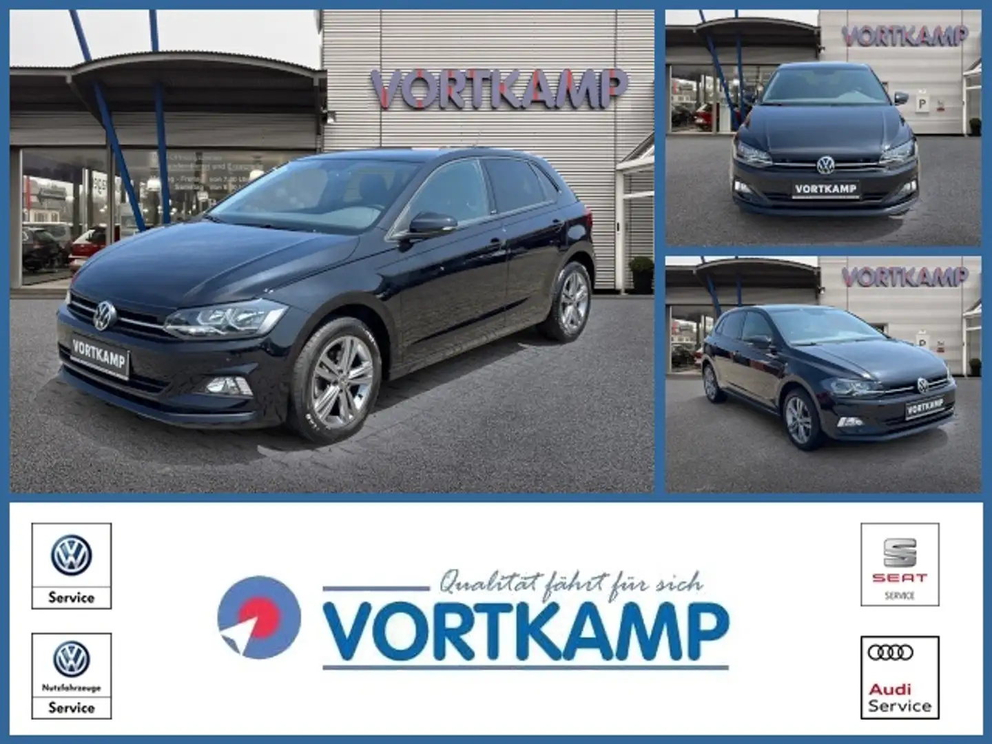 Volkswagen Polo VI United Kamera/KeylessAccess Schwarz - 1