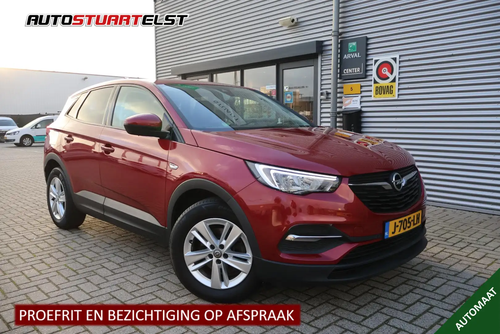 Opel Grandland X 1.2 Business Edition 2e Eigenaar | NL-Auto | Volle Rood - 1