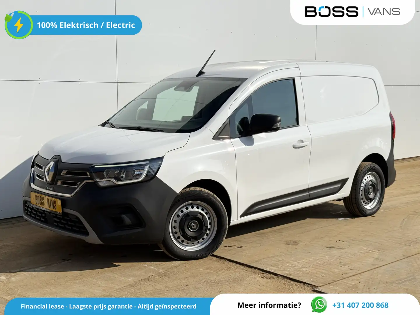 Renault Kangoo E-TECH 45kWh L1 300km WLTP Climate Control Cruise Control Blanco - 1