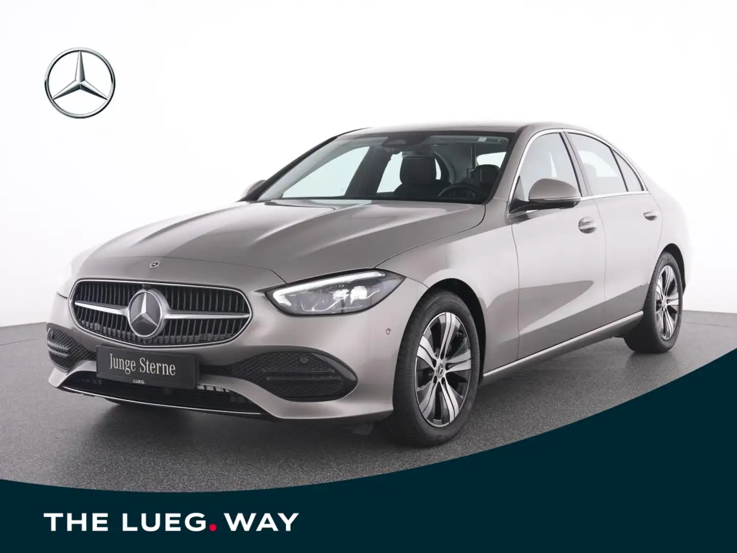 Mercedes-Benz C 180 Avantgarde+MBUX+AHK+LED-HP+360+PTS+SHZ+DAB Argent - 1